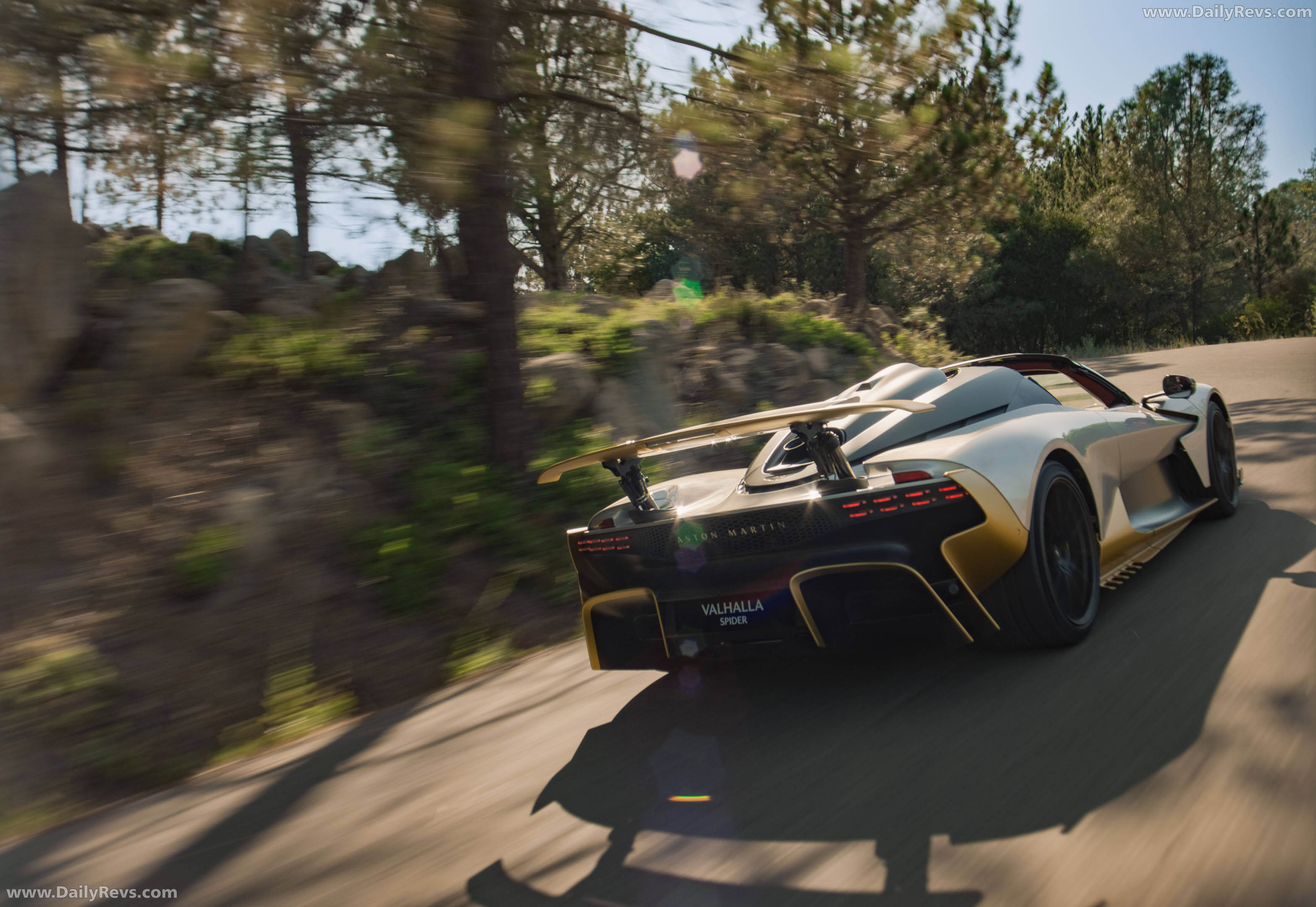 2028 Aston Martin Valhalla Spider Rear View